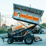 2014 Equipter RB4000 #253712 side view with the container raised