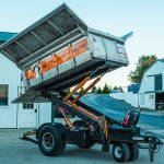 2014 Equipter RB4000 #253712 container raised outside the SLC Rentals shop