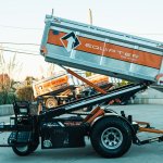2021 Equipter RB4000 #253644 side view with the container raised